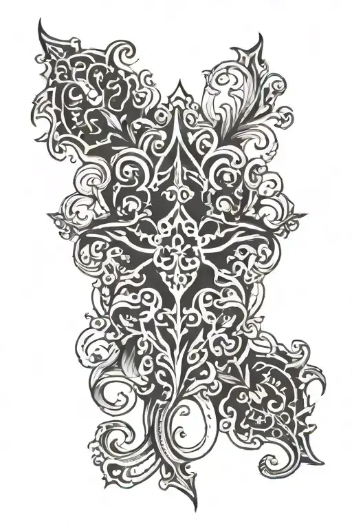 chrome hearts  tattoo design idea