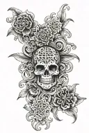 chrome hearts  tattoo design idea