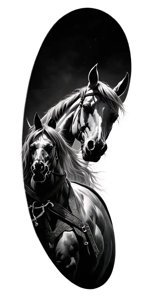 horsemen of the apocalypse riders tattoo design idea