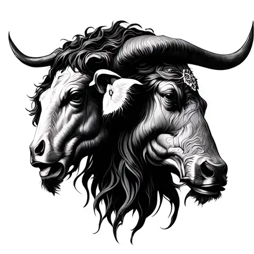 family faith integrity strength honor Taurus Sagittarius Aquarius  tattoo design idea