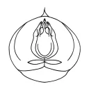 yoni mudra tattoo design idea