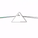 the dark side of the moon (pink floyd album) and as background the wall (pink floyd album) tattoo design idea