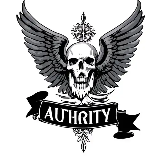 Authority tattoo design idea