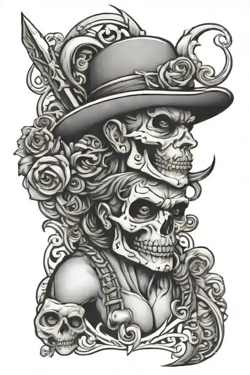 jack of all trades tattoo design idea