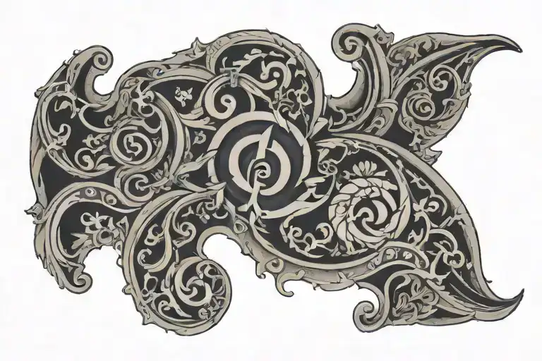 wrist tattoo symbol for impermanence tattoo design idea