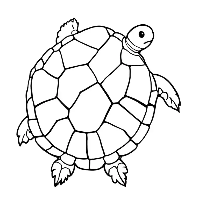 turtle tattoo design idea