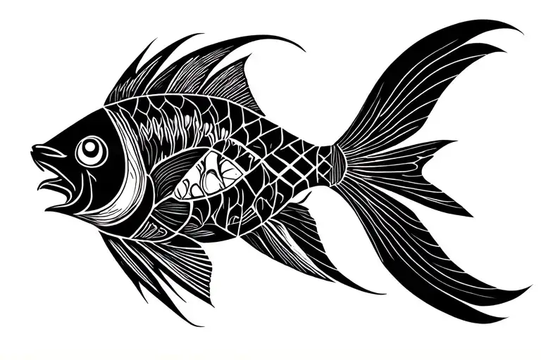 pisces, cancer, virgo zodiac sign tattoo design idea
