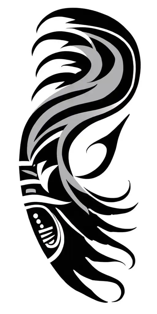 Dominican Taino tattoo design idea