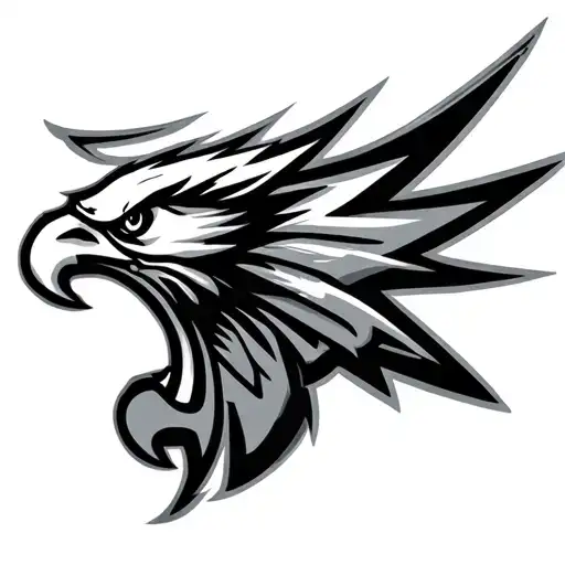 Philadelphia Eagles arm sleeve tattoo design idea