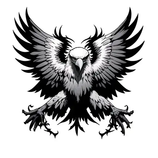 Blood Eagle tattoo design idea