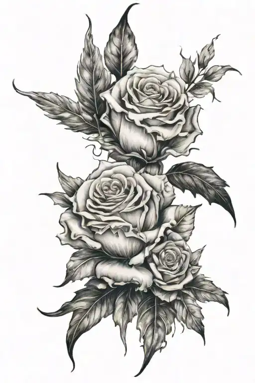 oiled tattoo design idea
