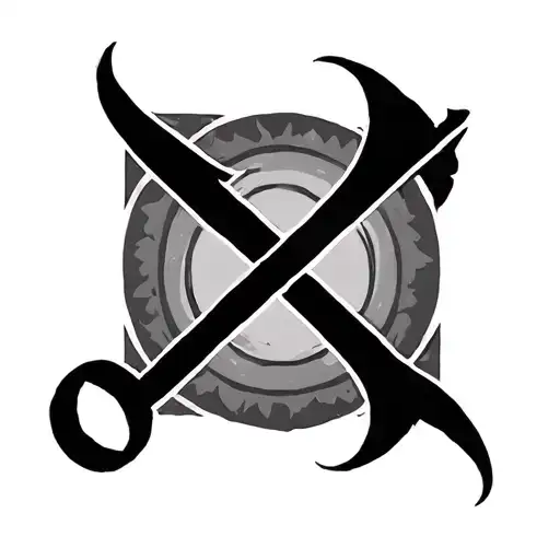 Discipline Symbol tattoo design idea