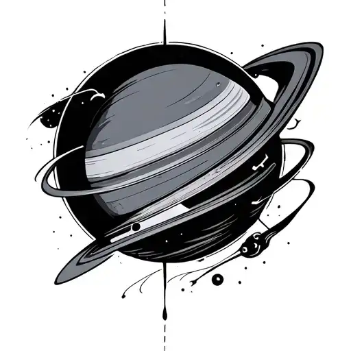 Filler Space tattoo design idea