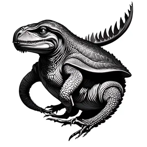 Slow and steady doesn't get far tattoo design idea