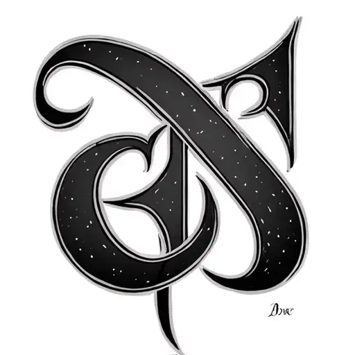 Two Word Ambigram Generator tattoo design idea