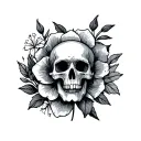 slow party tattoo design idea