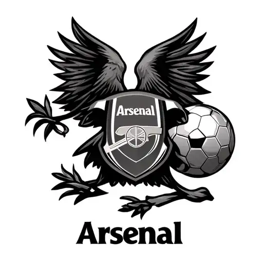 mmviii Arsenal football club tattoo design idea