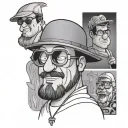 family guy peter cool tattoo design idea