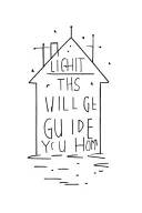 lights will guide you home tattoo design idea