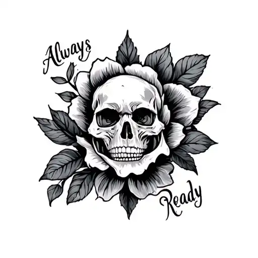Always ready tattoo design idea