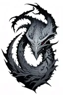 Magic the gathering eldrazi tattoo design idea