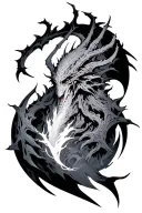 Magic the gathering eldrazi tattoo design idea