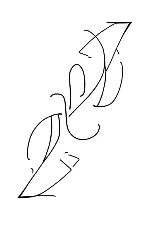 boredom symbol tattoo design idea