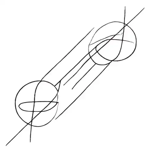 Libra And Sagittarius Combined tattoo design idea