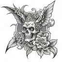 1986 tattoo design idea