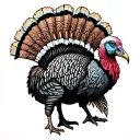Turkey Track tattoo design idea