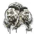 Will Smith Slapped Chris Rock tattoo design idea