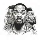 Will Smith Slapped Chris Rock tattoo design idea