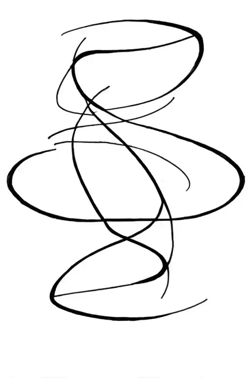 order, chaos, balance tattoo design idea