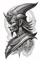 Osiris tattoo design idea