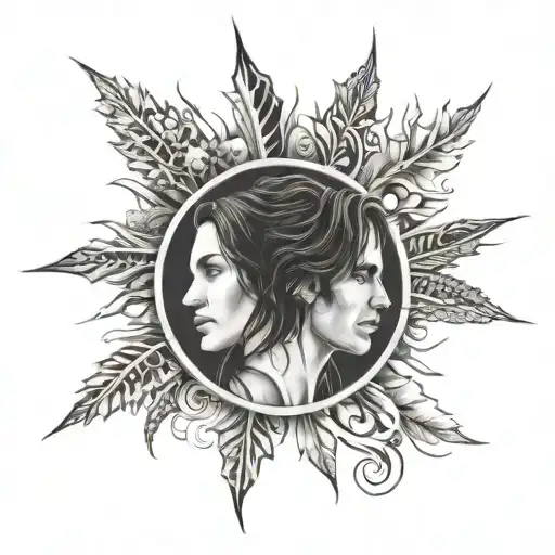 Laura and Jeff buckley cybersigilism travel the country tattoo design idea