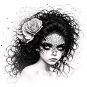 bjork vespertine artwork tattoo design idea