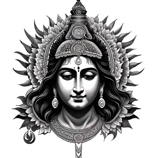 Aham Brahmasmi tattoo design idea