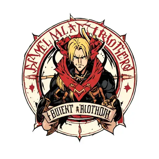 Fullmetal Alchemist Brotherhood  tattoo design idea