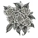 emma and diana tattoo design idea