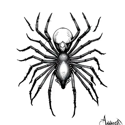 anansi the spider god tattoo design idea