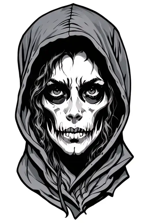 Hood tattoo design idea