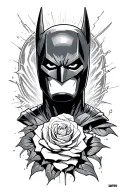 dc comic tattoo design idea