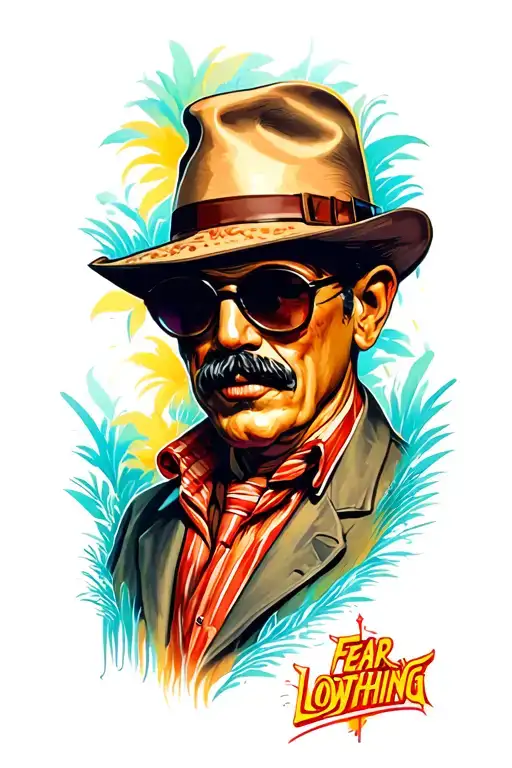 fear and loathing in las vegas tattoo design idea