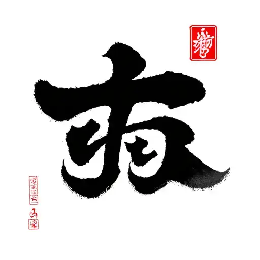 the kanji for the Japanese word "Shujinko" tattoo design idea