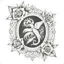 loyalty family friends tattoo design idea