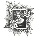 loyalty family friends tattoo design idea