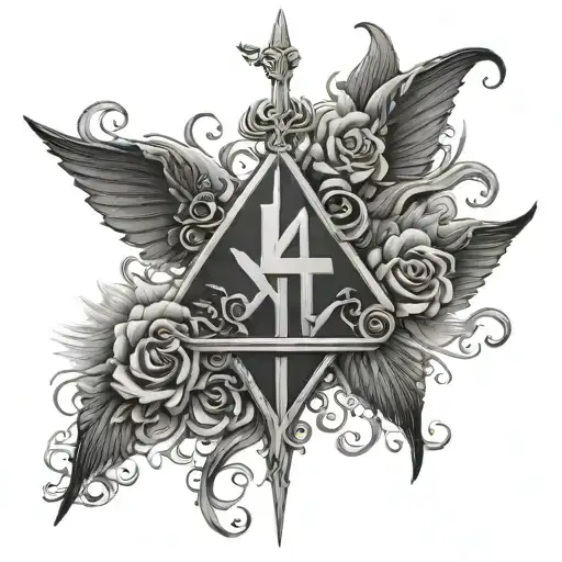 Exodus 14:14 tattoo design idea