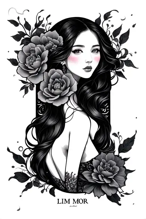 LIM MOR tattoo design idea