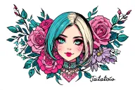 sissy tattoo design idea