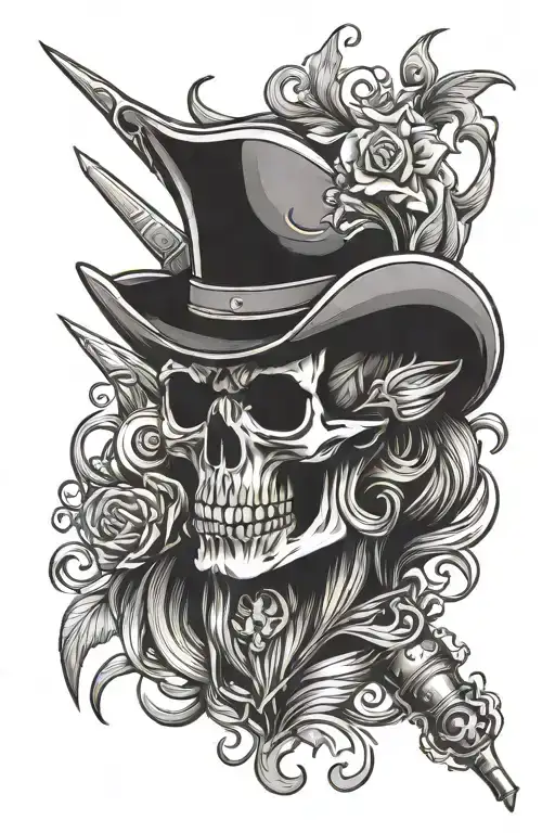 outlaw tattoo design idea